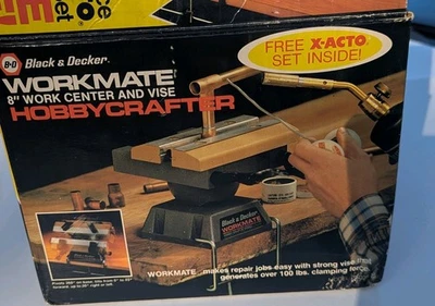 Vintage Black & Decker Workmate Bench Tilt Top Work Center and Vice 79-020 1 - Image 1 of 4