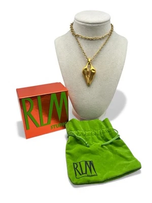 Collar colgante de colección firmado RLM Studio Robert Lee Morris Perdonar - Caja bolsa Foto 1 de 4