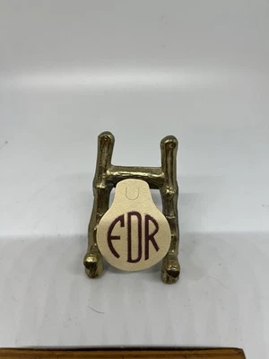 Franklin D Roosevelt FDR Papel Luz Tirar Político Histórico Genial - Imagen 1 de 4