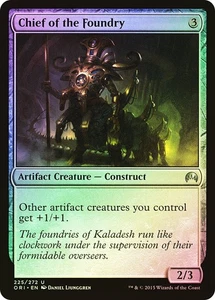 MTG FOIL Chief of the Foundry  - Magic Origins #225 - Picture 1 of 1
