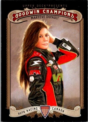 2012 Upper Deck Goodwin Champions #98 Maryeve Dufault - Image 1 of 2