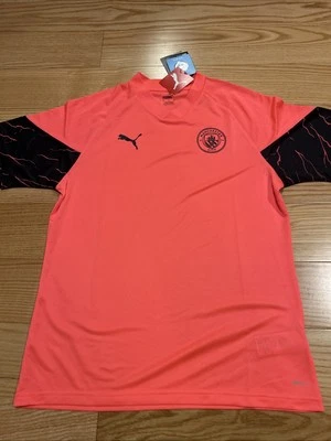 CAMISETA DE ENTRENAMIENTO PUMA MANCHESTER CITY FC Fútbol Talla L 772855 Hombre Fútbol Nueva con Etiquetas Foto 1 de 4