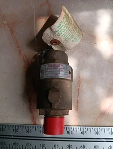 KUNKLE LAM VALVES 20D VALVOLA DI SGANCIO BRONZO 3/4" - NUOVO - Foto 1 di 7