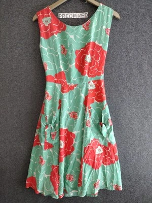 Corey Lynn Calter Anthropologie Backswept Silk Floral Dress Size 0 - Image 1 of 4