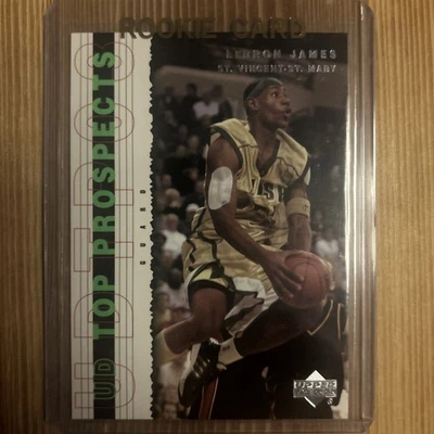 LeBron James (Rookie)03-04 Upper Deck Top Prospects St. Vincent St. Mary Card# 3 - Image 1 of 2