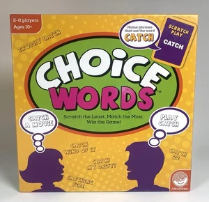 Choice Words COMPLETE Mindware 2014 Word Game OPEN BOX - SEALED CARDS - Picture 1 of 5