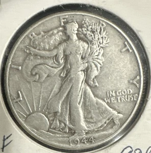 Medio dólar Walking Liberty 1944, 90 % plata envío gratuito - Imagen 1 de 2