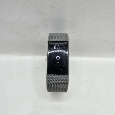 Pulsera Fitbit Charge 2 Frecuencia Cardíaca Fitness Grande Gris Foto 1 de 4