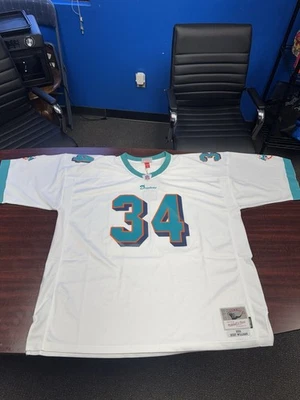 New W/ defect Miami Dolphins Ricky Williams Mitchell & Ness 2002 Legacy Jersey - Image 1 of 4