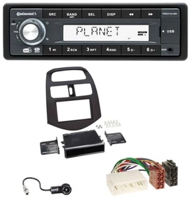 Continental MP3 AUX USB DAB 1DIN Autoradio für Chevrolet Spark (KLM 2012-2013) - Bild 1 von 9