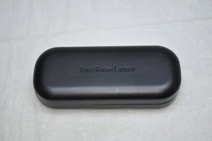 Polo Ralph Lauren Eyeglass Case Hard Protective Black Storage Box Glasses Holder - Picture 1 of 9