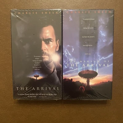 The Arrival/ Making Of The Arrival VHS Screener Lot Of 2 Brand New Sealed - Image 1 of 4