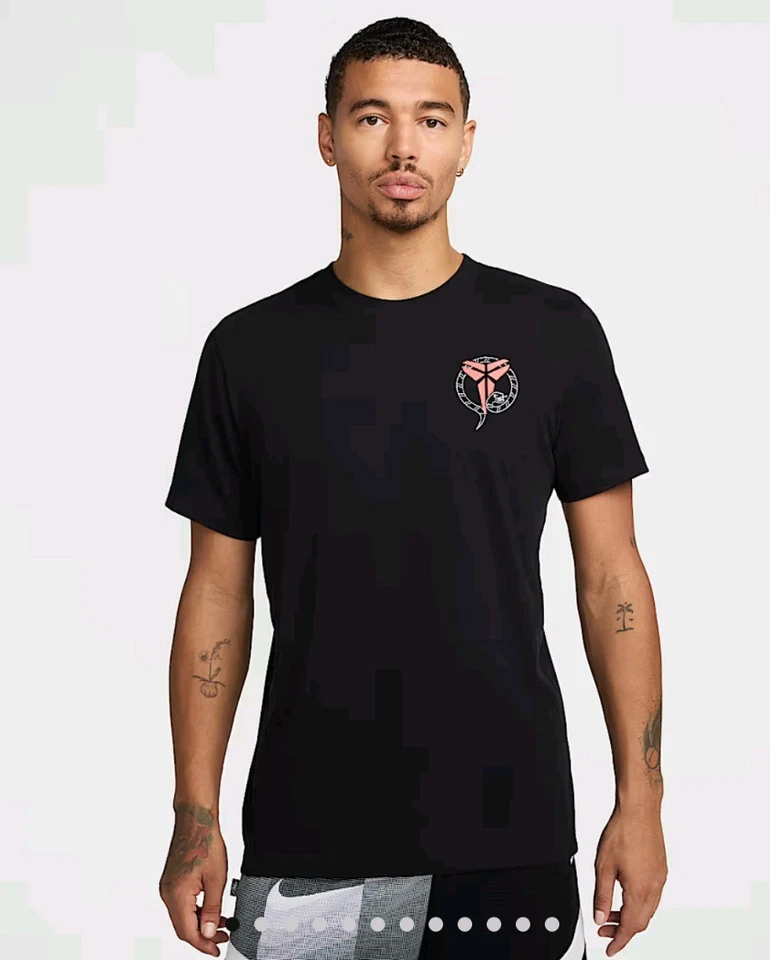 NIKE Dri-FIT Kobe Bryant Stockings Tee MENS BLACK HV5150-010 Mamba 3XL