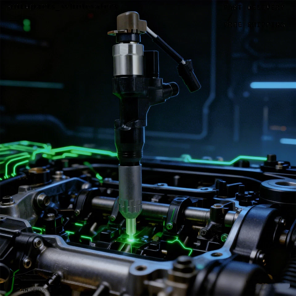 Inyector diésel nuevo para Hino 198 238 258 268 268A 308 338 338CT 358 500 7,7 L EE. UU. Foto 1 de 4