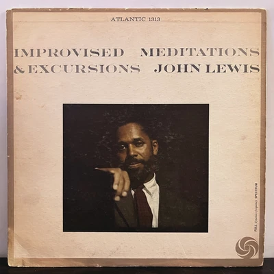 JOHN LEWIS - Improvised Meditations (1959 Mono) - 12" Vinyl Record LP - VG - Image 1 of 3