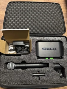 Shure SM58 Mikrofon Mit Funksystem GLXD24/SM58 Gesangsmikrofon Mikrophone - Bild 1 von 8
