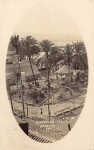 Postcard: RPPC Zocalo, Manzanillo, Colima, MEXICO, 1922, B&W Photo - Picture 1 of 3