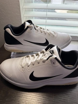 Mens Nike Infinity G Golf Shoes Fitsole White Black CT0531-101 VW1 Size 8.5 - Image 1 of 4