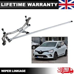 RENAULT CLIO MK4 2013-2021 FRONT WINDSCREEN WIPER MOTOR LINKAGE 288603753R - Picture 1 of 9