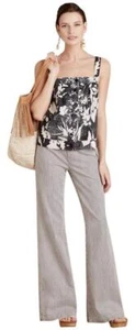 Neu mit Etikett $ 78 HD Paris ANTHROPOLOGIE gr Motiv Laurel TOP 10 - Bild 1 von 7