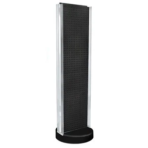 Azar Displays zweiseitiges Lochwand Bodendisplay mit C-Kanal Seiten auf... - Bild 1 von 46