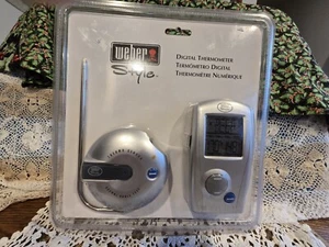 NIB 2004 Weber Style Grill Barbecue Digital Thermometer 32908 - Picture 1 of 10