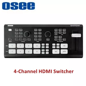 OSEE GoStream Deck 4-Channel USB HDMI-Compatible Live Streaming Video Switcher - Picture 1 of 7