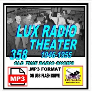 LUX RADIO THEATER 1946-1955 358 Choice Oldtime Radio MP3 OTR On USB Flash Drive - Picture 1 of 21