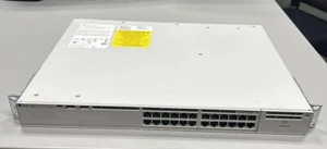 Cisco C9200-24P-E Switch - Fully Manager PoE+ Network Essentials - Picture 1 of 3