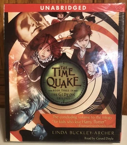 Linda Buckley Archer 2009 CD Unabridged Time Quake Gideon Trilogy Factory Sealed - Bild 1 von 3