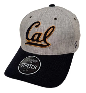 Zephyr NCAA California Golden Bears “Oxford” Curved Bill Stretch Fit Hat NWT - Picture 1 of 6