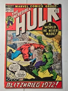 Incredible Hulk #155 (FN+) 1972 Marvel Comics "¡Destino: Pesadilla!" - Imagen 1 de 7