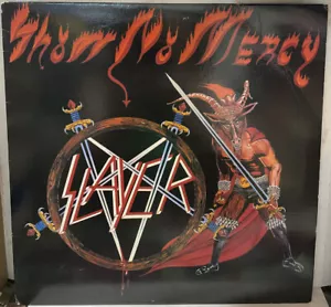 Slayer Show No Mercy Record w/Insert MBR1013 - Imagen 1 de 12