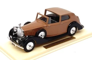 Solido 1/43 Scale Diecast No. 71 - 1939 Rolls Royce - Brown/Black - Picture 1 of 5