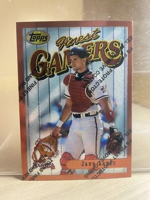 1996 Finest Baseball Card #158 Javy Lopez BRAVES - Image 1 of 2