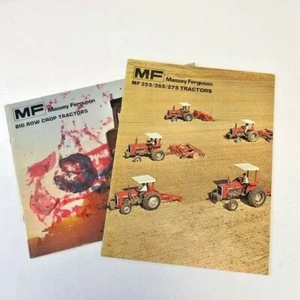 Massey Ferguson 255 265 275 Tractors and Big Row Crop Tractors Brochures - Picture 1 of 5