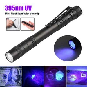 Ultravioletter Stift Licht Schwarzlicht Taschenlampe 395nm UV Licht für Haustier Urin Flecken - Bild 1 von 15
