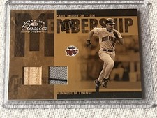2005 Donruss Classics Paul Molitor Dual Game Used Relic #17/25 TWINS HOF mint