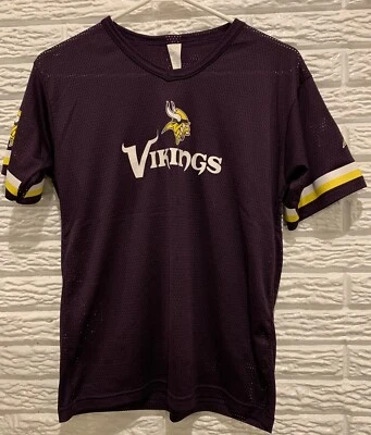 Camisa Jersey Minnesota Vikings Marca Franklin, Para Mujer Talla Grande (Se Ajusta Como Mediana) Foto 1 de 4