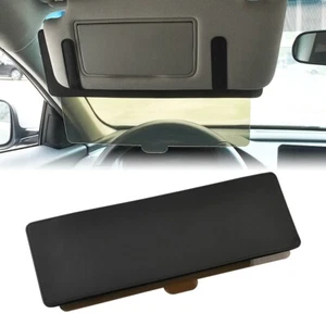 Car Anti-glare Sunvisor Extension Shade Sunshade Blocker for Driver Black - Picture 1 of 9