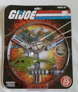 GI Joe FLYING Chopper Helicopter & Pull String Launcher New - Picture 1 of 3