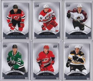 17/18 2017/18 UD Premier Rookie Base Card #51 Janne Kuokkanen Hurricanes /399