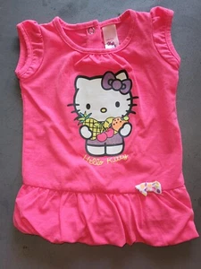 HELLO KITTY KLEID ROSA C&A BABY GRÖßE 62cm 0-3 MONATE KLEIDCHEN! - Bild 1 von 1