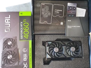 Tarjeta gráfica ASUS GeForce RTX 4060Ti Dual OC - Photo 1/12