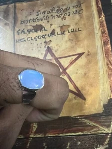 Anillo Embrujado Poder Positivo Diamante Genio Djinn 7701 Hechizo TODO ÉXITO MAGIA FS - Imagen 1 de 7