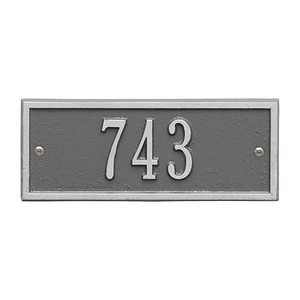 Hartford Petite Personalized Address Plaque - Picture 1 of 8