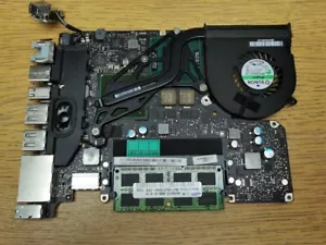 Placa madre placa lógica 820-2879-B PROBADA Apple MacBook Pro A1278 13" mediados de 2010 - Imagen 1 de 16