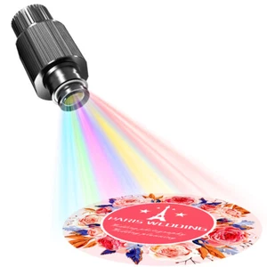 15W Waterproof LED Advertising Logo Projector Lights Custom Image AD Lamp Gobo - Picture 1 of 21