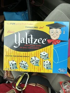 Yahtzee Classic Dice Game - Family Game Night Kids 8+ & Adults - Picture 1 of 3