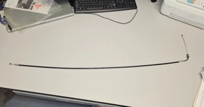 Lote de três cabos de aceleração para Yamaha TX500 vintage dos anos 1970 - Imagem 1 de 4